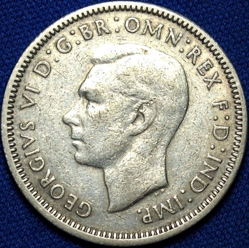 1946 .s Australian shilling obverse